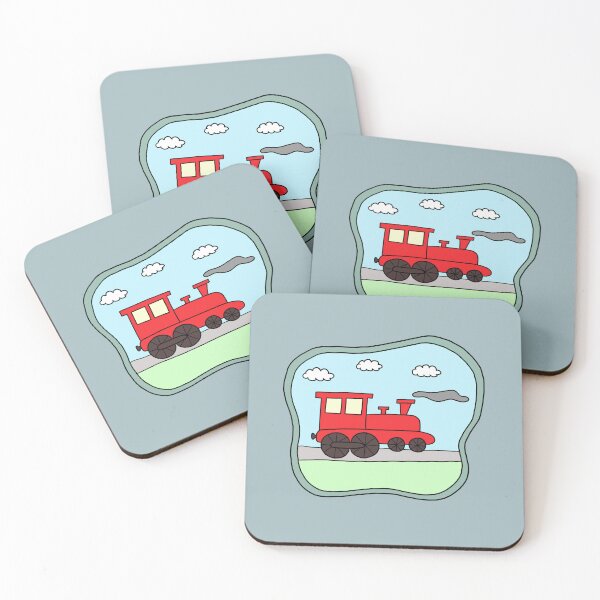 Item preview, Train landscape design designed and sold by SketchZeit.