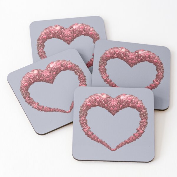 Item preview, Pink Metallic Heart designed and sold by Digiheart.