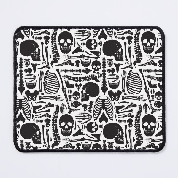 Item preview, Skeleton, skulls and bones pattern designed and sold by Spooky Witch Dream.