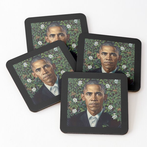 Item preview, Portait of Barack Obama Kehinde wiley designed and sold by INVOKA.