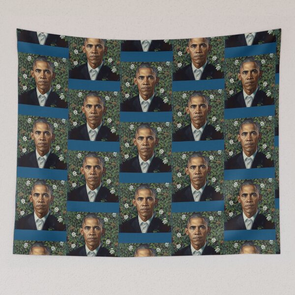 Item preview, Portait of Barack Obama Kehinde wiley designed and sold by INVOKA.