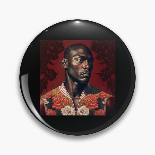 Item preview, Portait of Michael Jordan Kehinde wiley designed and sold by INVOKA.