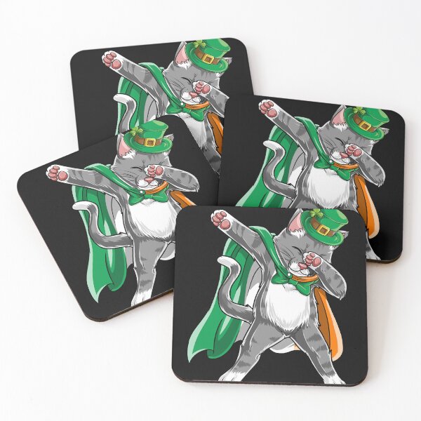 Item preview, Dabbing Cat St Patricks Day Leprechaun Dab designed and sold by VasylByrtus.
