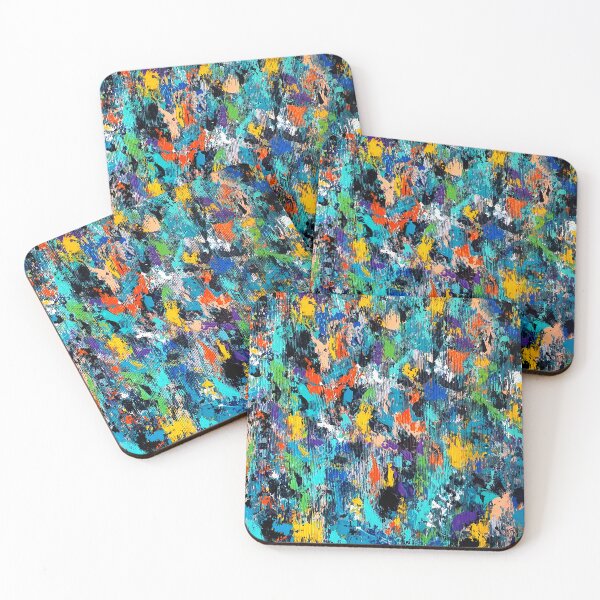 Item preview, "Tatum" Original Abstract Painting's Print on designed and sold by UmutKUTBAY.