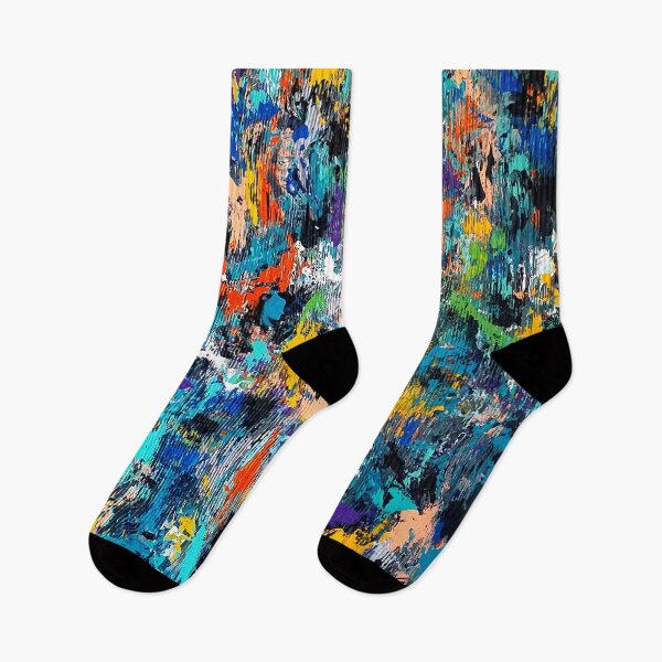 Item preview, "Tatum" Original Abstract Painting's Print on designed and sold by UmutKUTBAY.