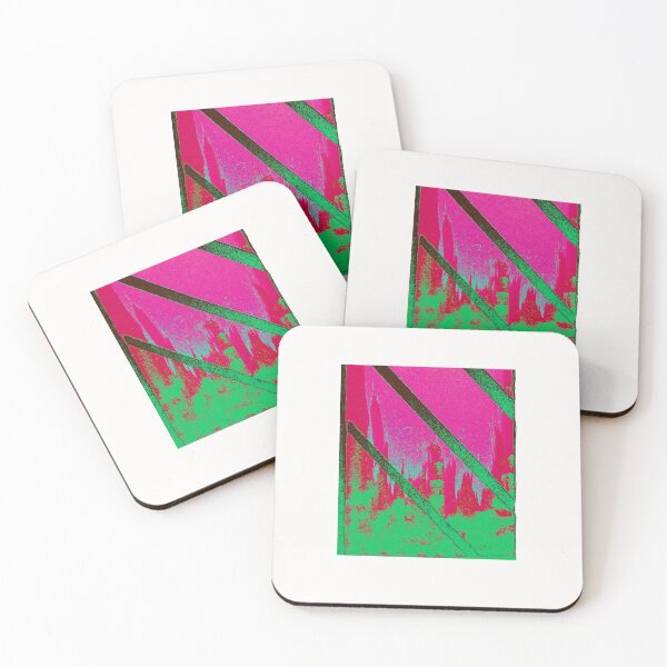 Item preview,  Cityscape through Window with Pink Sky designed and sold by BlackArtichoke.