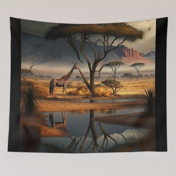 Item preview, African landscapes - Savannah 3 designed and sold by AB9-Designs.