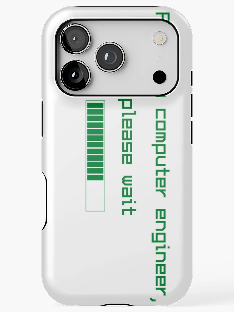 Thumbnail 1 of 4, iPhone Case, Almost a computer engineer, please wait designed and sold by ArduinoFactory.