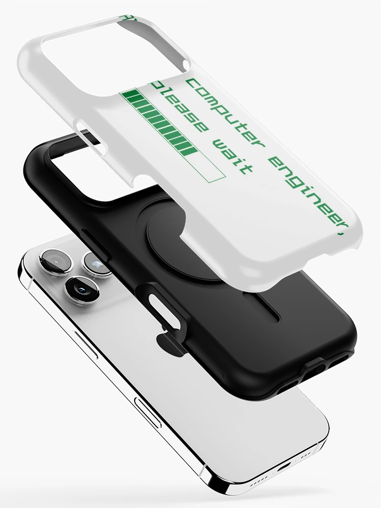 Thumbnail 2 of 4, iPhone Case, Almost a computer engineer, please wait designed and sold by ArduinoFactory.