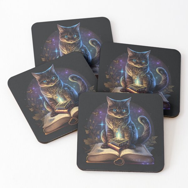 Item preview, Cute Magician Cat, Nekomancer, Magical Cat designed and sold by AHthatIsNice.
