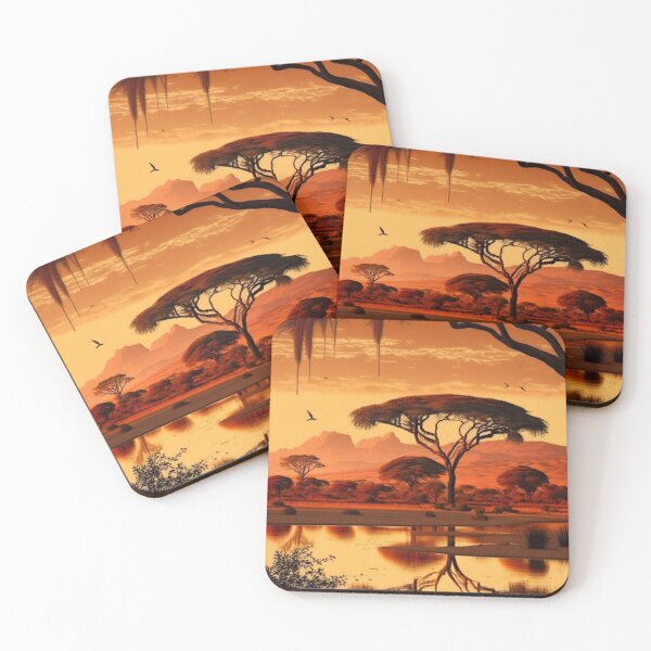 Item preview, African landscapes - Savannah 4 designed and sold by AB9-Designs.