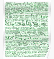 Psych TV-Show-Poster, Spitznamen, Burton Guster Poster