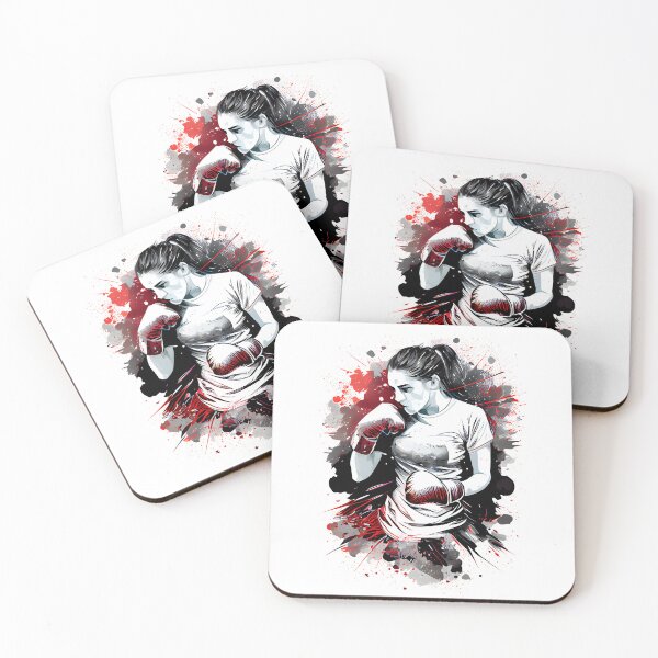 Item preview, Breaking Barriers international Womens Day 2023 Girl Boxing designed and sold by PosterManiaRo.