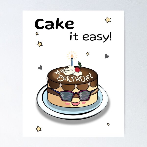 Buy Birthday Cake Pun Card, Cake Card, Birthday Cake Card, Cake Birthday  Card, Greeting Card, Birthday Card, Pun Card, Kawaii Card Online in India -  Etsy