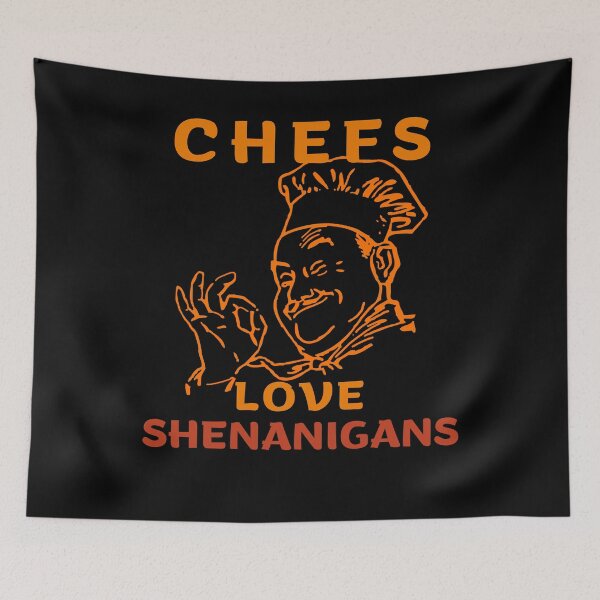 Item preview, Chefs Love Shenanigans Funny gifts for chef, cook, boy, designed and sold by facePale.