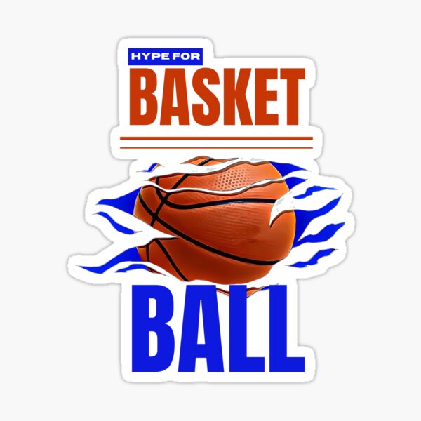 Hype Boy Basketball Sticker