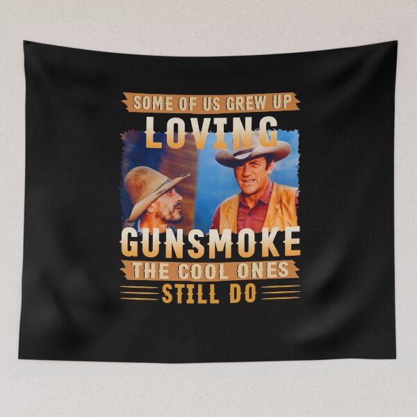 Item preview, Gunsmoke T shirt, Graphic art T shirt, Vintage!!! hot!! paiting shirt designed and sold by DemminLiesel.