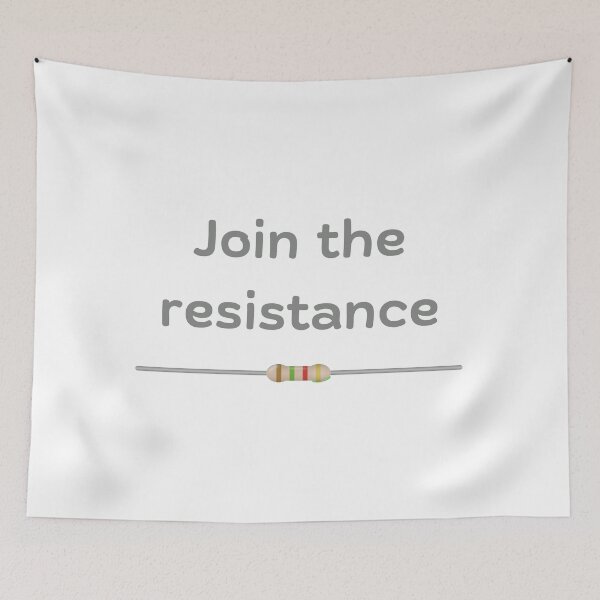 Item preview, Join the resistance designed and sold by ArduinoFactory.