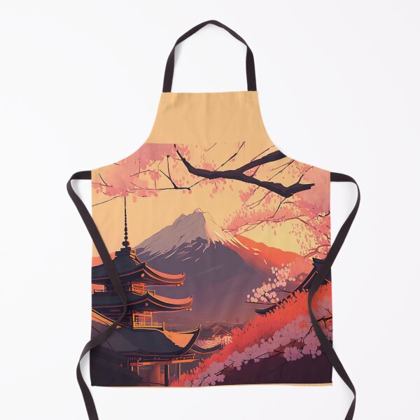 Item preview, Japanese Mountain at Sunrise - Ukiyo-e style designed and sold by Sakashi-Canvas.