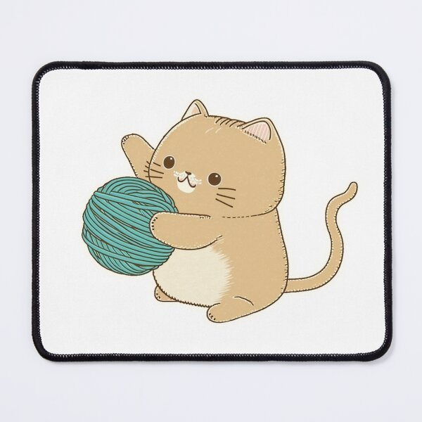 Item preview, Cute cat playing with a ball of string designed and sold by RESToRAPTOR.