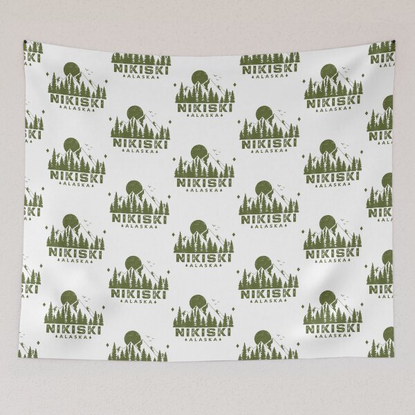 Item preview, Nikiski Alaska Mountain Souvenir designed and sold by Home-Spirit.