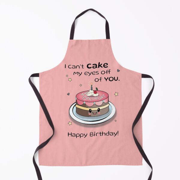 Item preview, I can't cake my eyes off of You. Happy Birthday! cute gift designed and sold by HajnalkArt.