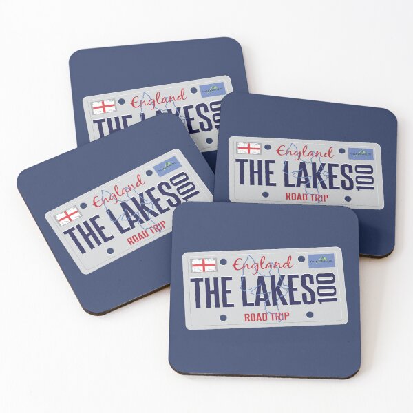 Item preview, The Lakes 100, Lake District National Park England Sticker T-Shirt 01 designed and sold by OuterShellUK.