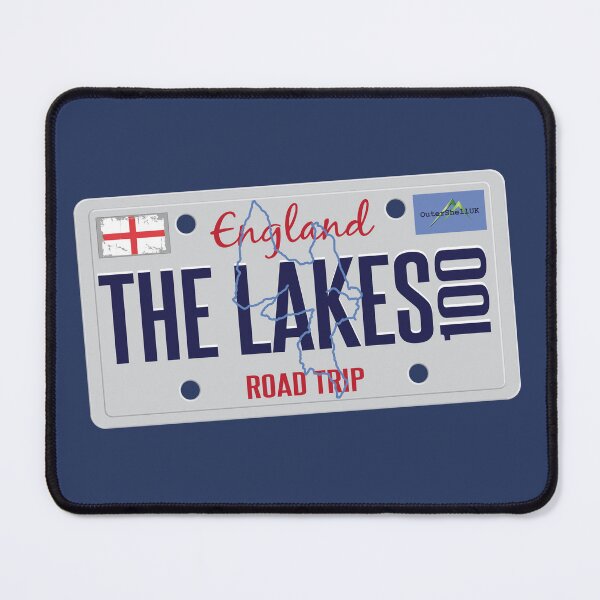 Item preview, The Lakes 100, Lake District National Park England Sticker T-Shirt 01 designed and sold by OuterShellUK.