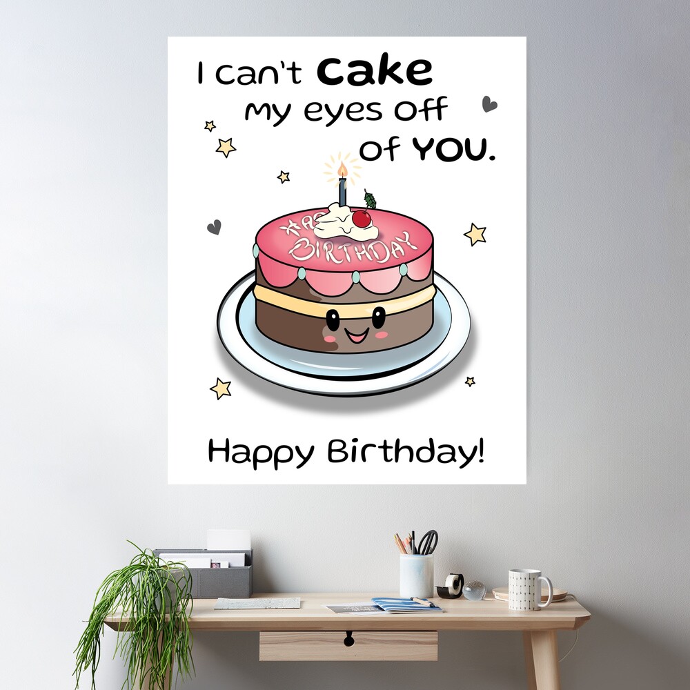 Birthday Cake Pun - Etsy Australia