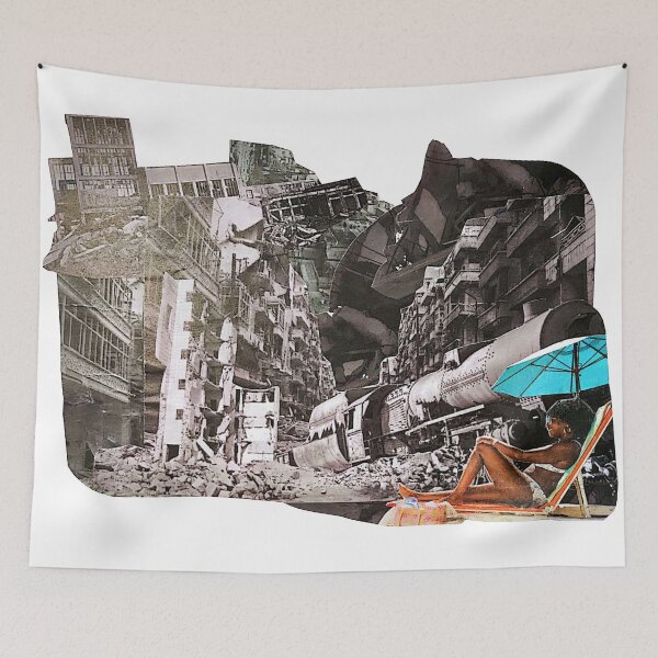 Item preview, Enjoy the Collapse Collage designed and sold by ThePettyDetails.