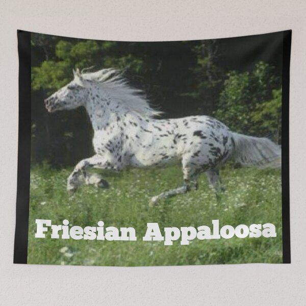 Item preview, Appaloosa Friesian Horse - Beautiful Appaloosa Horse designed and sold by sagestar.