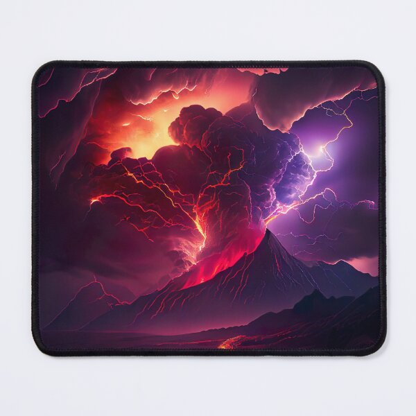 Item preview, Volcano Eruption with Lightning designed and sold by TheRealDoggman.