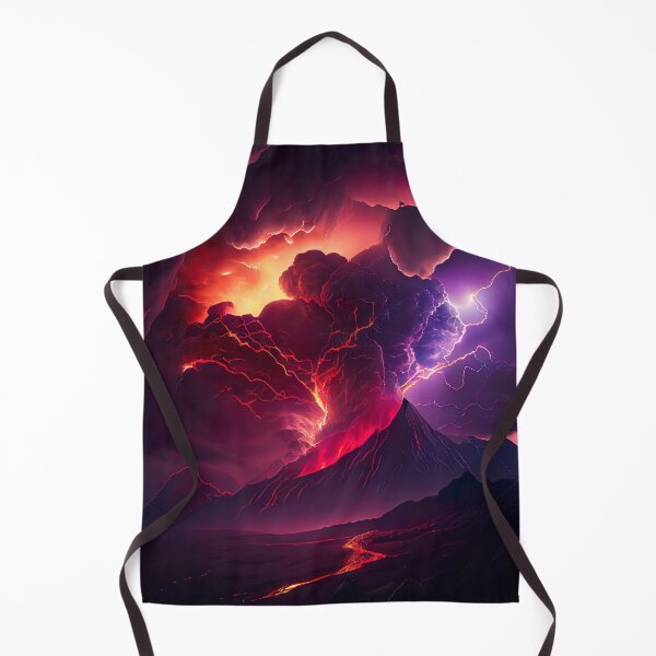 Item preview, Volcano Eruption with Lightning designed and sold by TheRealDoggman.