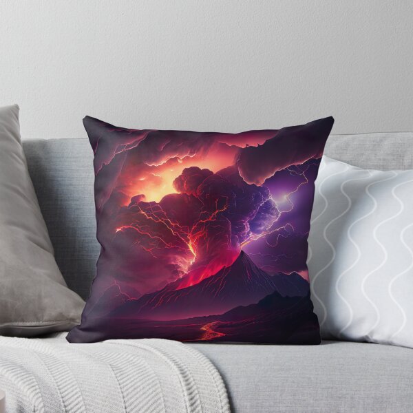 Item preview, Volcano Eruption with Lightning designed and sold by TheRealDoggman.