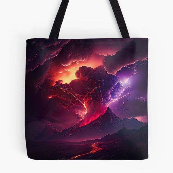 Item preview, Volcano Eruption with Lightning designed and sold by TheRealDoggman.