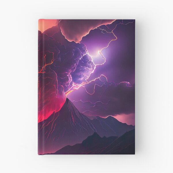 Item preview, Volcano Eruption with Lightning designed and sold by TheRealDoggman.
