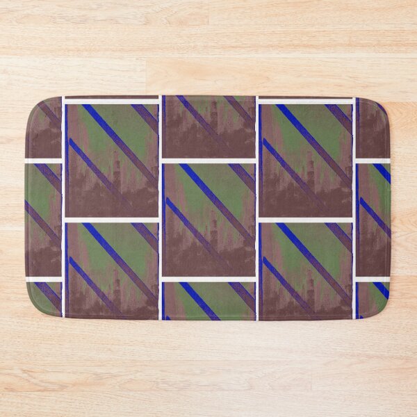 Item preview,  Cityscape through Window with Weathered Look designed and sold by BlackArtichoke.