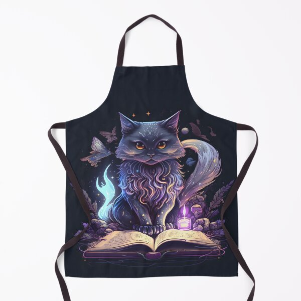 Item preview, Fluffy Magician Cat, Nekomancer, Magical Cat designed and sold by AHthatIsNice.