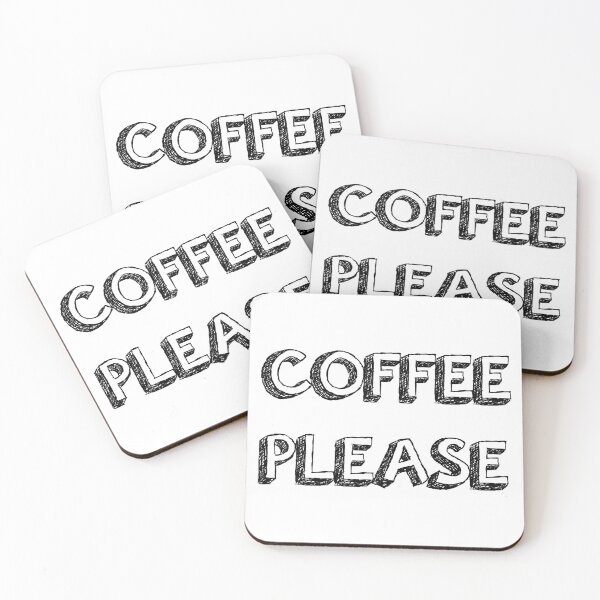 Item preview, Coffee Please - Inspirational Quotes Anime Best Anime Quotes designed and sold by Chrstie Chen.
