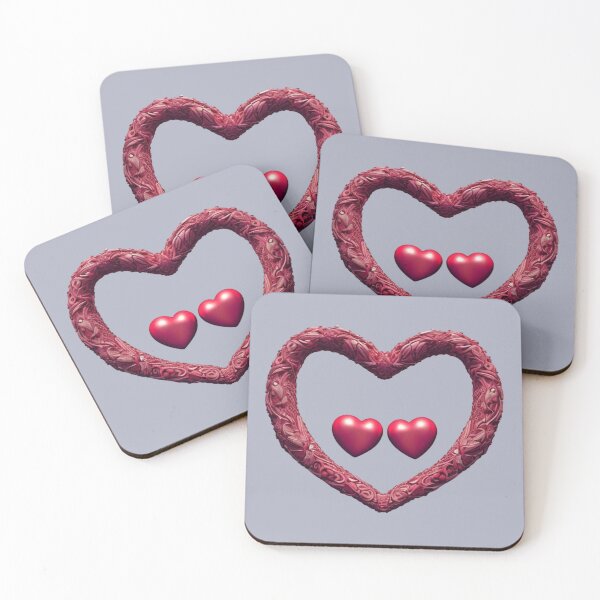 Item preview, Cute Pink Metallic Heart designed and sold by Digiheart.