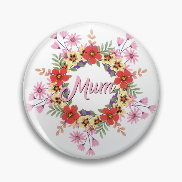 Artikelvorschau, Mama - mit Blumen entworfen und verkauft von Totalthrive.