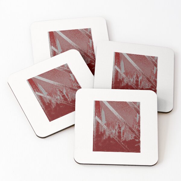 Item preview,  Cityscape through Window in Maroon and Silver designed and sold by BlackArtichoke.