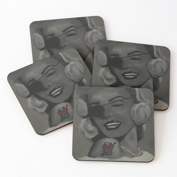 Item preview, Marilyn with the eyepatch designed and sold by ShellbyBerryArt.