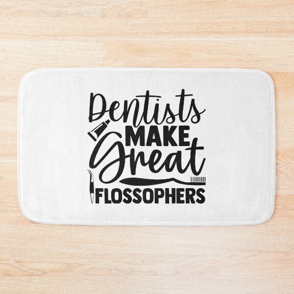 Item preview, DENTISTS MAKE GREAT FLOSSOPHERS designed and sold by SticerOcean.