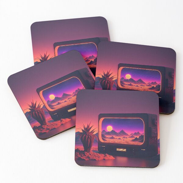 Item preview, Synthwave Screen: Streaming the Retro Future designed and sold by Mullet Monkey.