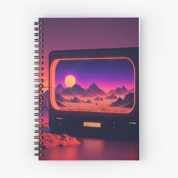 Item preview, Synthwave Screen: Streaming the Retro Future designed and sold by Mullet Monkey.