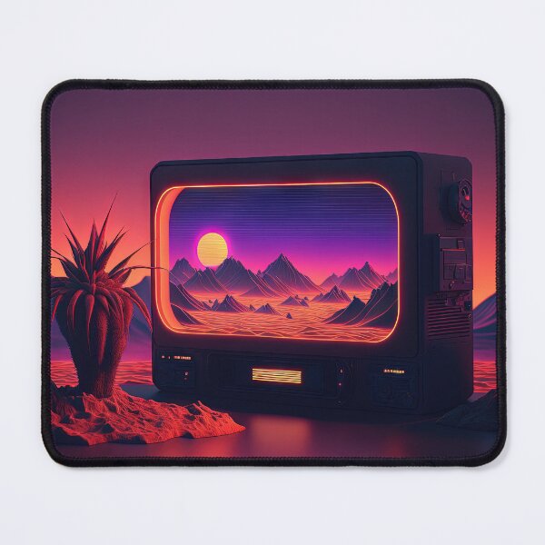 Item preview, Synthwave Screen: Streaming the Retro Future designed and sold by Mullet Monkey.