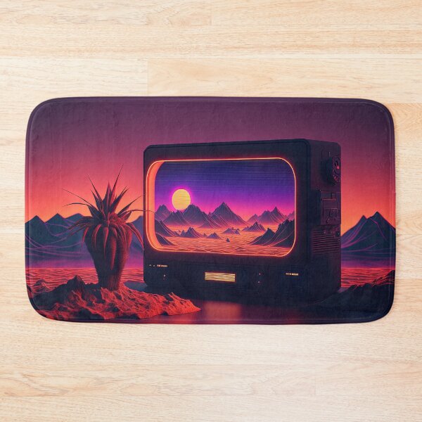 Item preview, Synthwave Screen: Streaming the Retro Future designed and sold by Mullet Monkey.