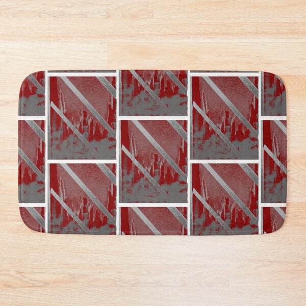 Item preview, Cityscape through Window in Maroon and More Silver designed and sold by BlackArtichoke.