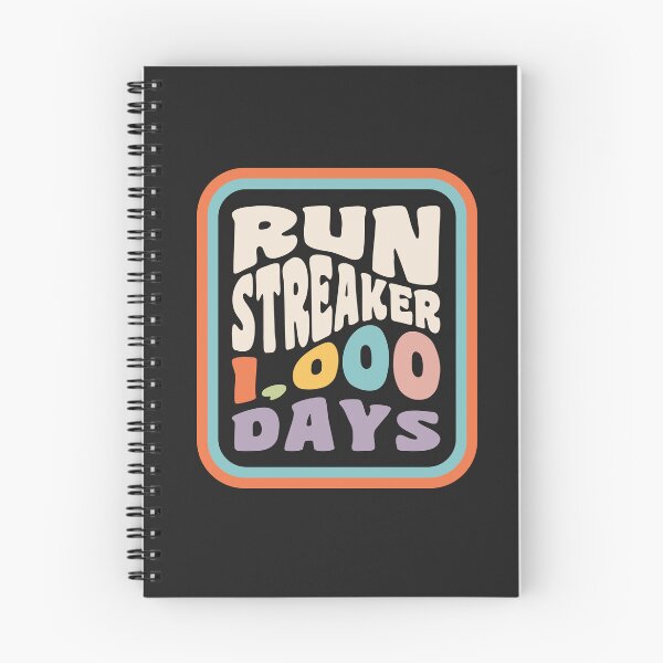 Item preview, Run Streak Run Streaker 1,000 Days of Running Comma Day designed and sold by yelly123.